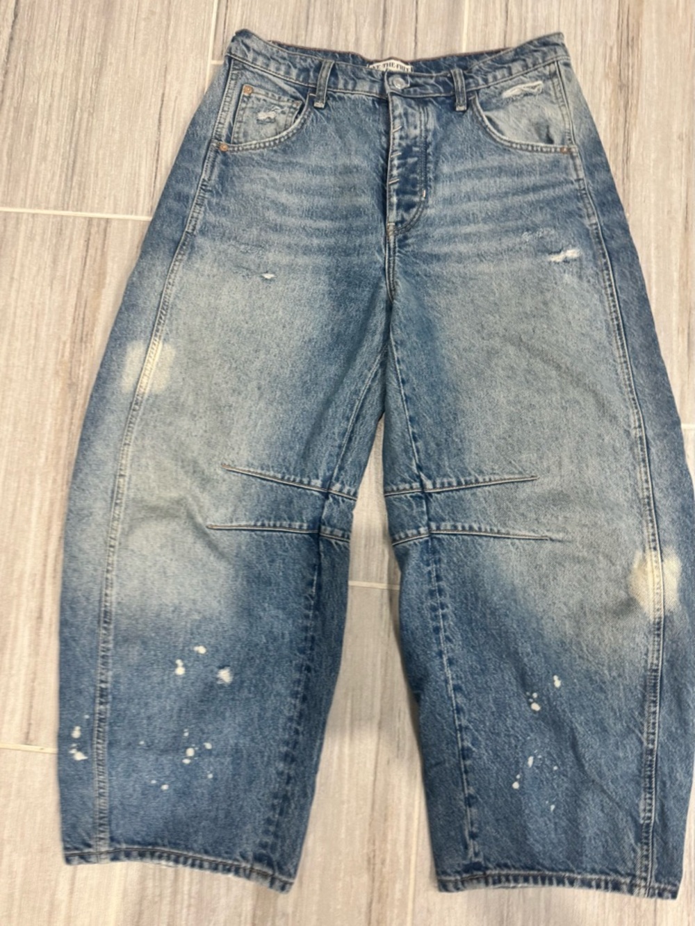 We The Free Good Luck Barrel Jean in 100 Years SZ 28
